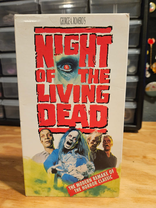 Night of the Living Dead VHS REMAKE, George Romero, Horror