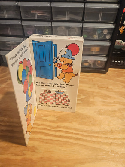 Spot Goes to a Party VHS with peek-a-boo flaps on case