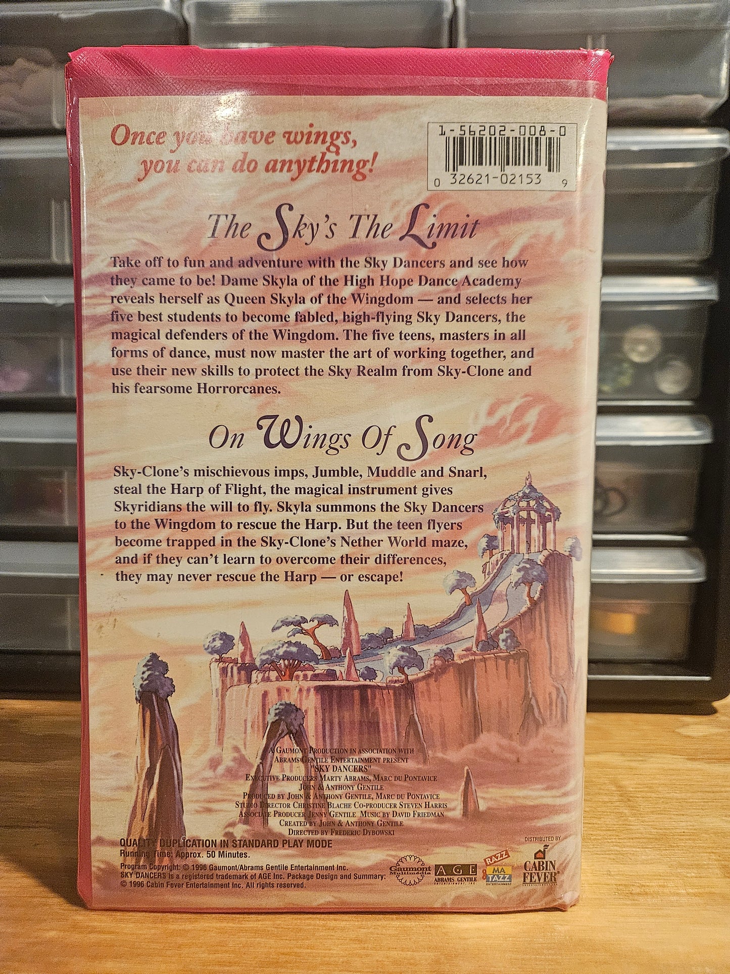 Sky Dancers VHS - The Sky's the Limit + On Wings of Song