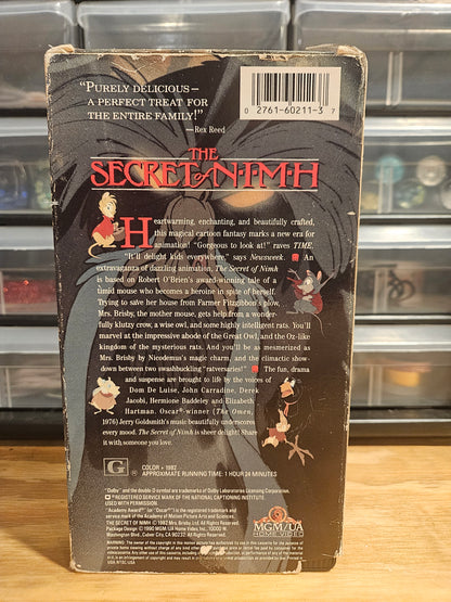 The Secret of NIMH, MGM/UA, Don Bluth