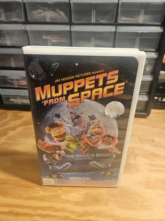 Muppets From Space VHS, Jim Henson. Previous Rental Video!
