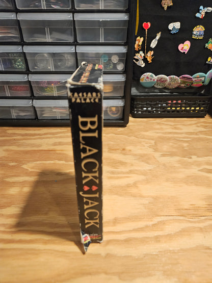 Caesars Palace Guide to BlackJack VHS By Wil Shriner