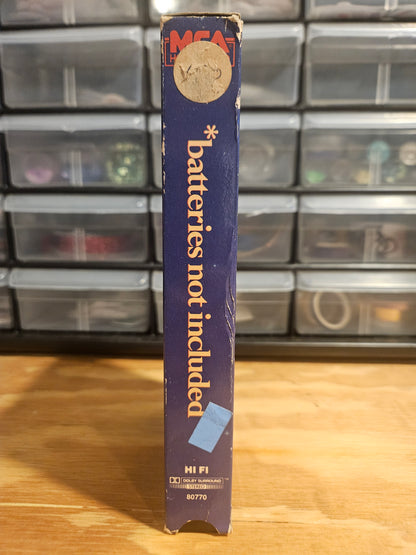 Batteries Not Included VHS, MCA, Spielberg