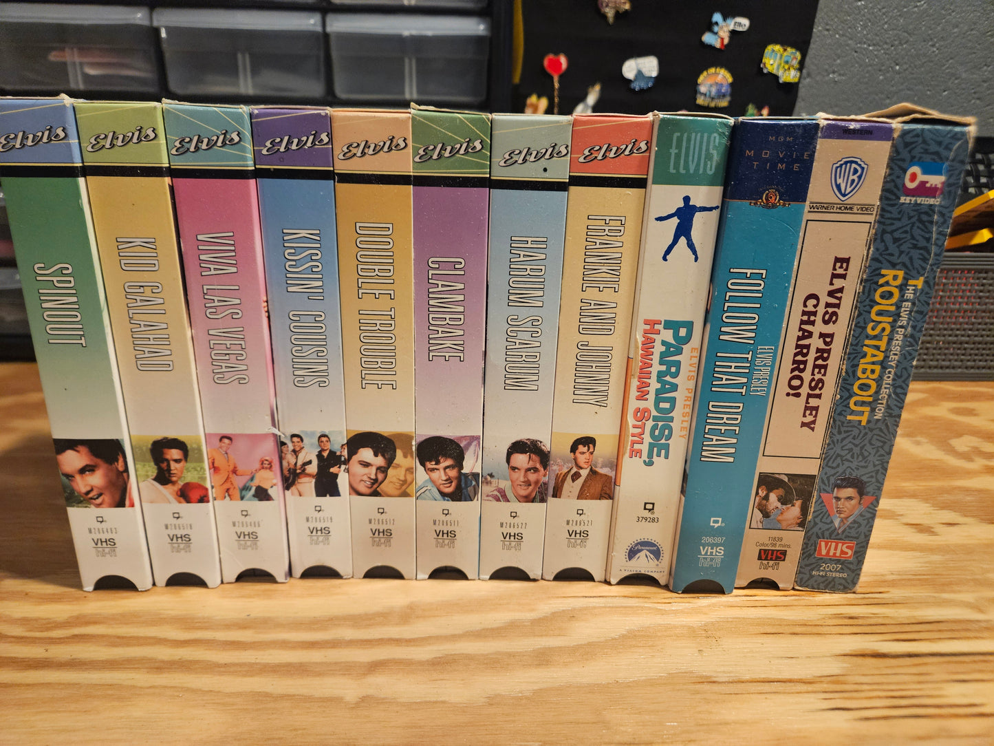 Elvis VHS Collection 12 Tapes