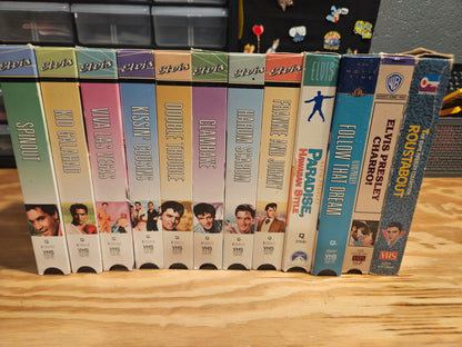 Elvis VHS Collection 12 Tapes