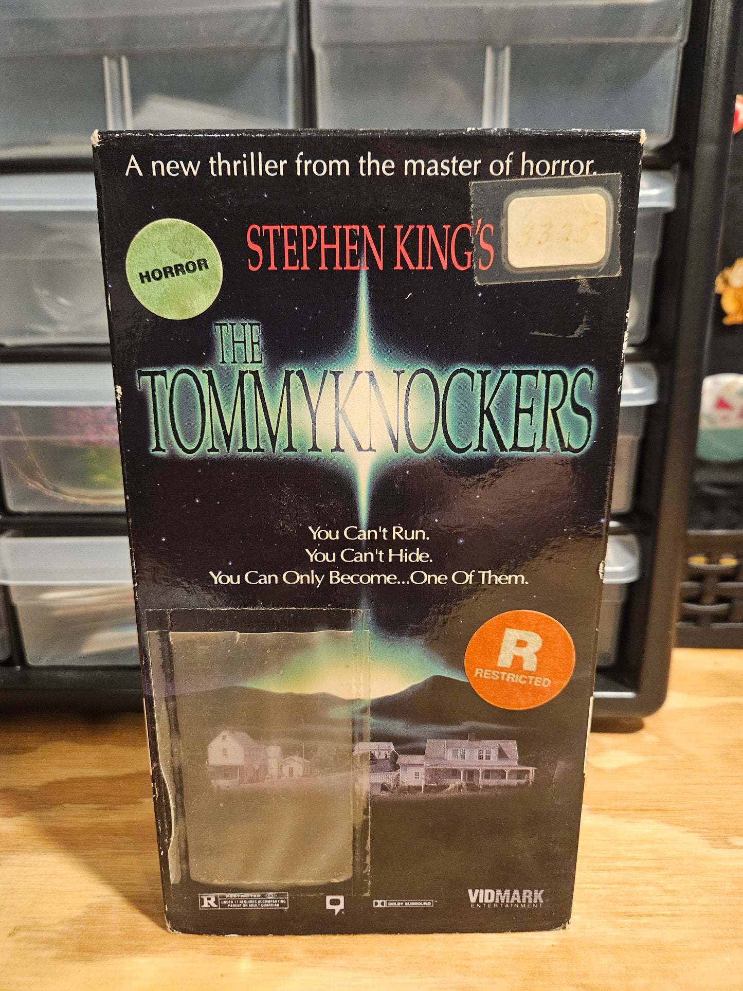 The Tommyknockers VHS, Stephen King, Horror