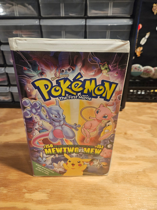 Pokémon The First Movie Mewtew vs Mew VHS