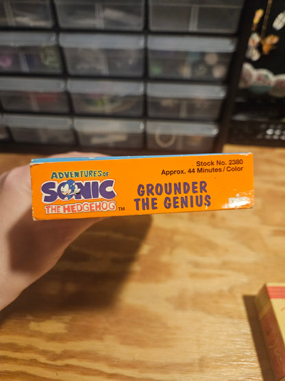 Adventures of Sonic The Hedgehog - Grounder the Genius VHS