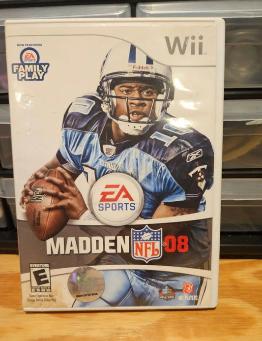 Madden NFL 08 Wii Game