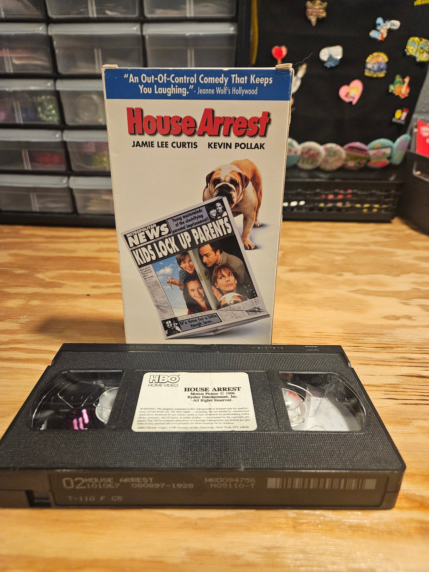 House Arrest VHS