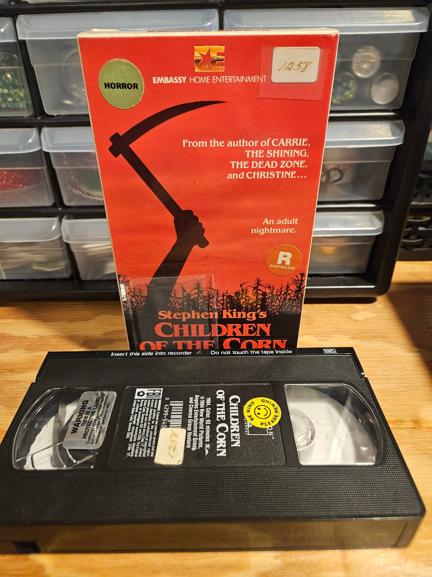 Children Of The Corn VHS 1984 Stephen King