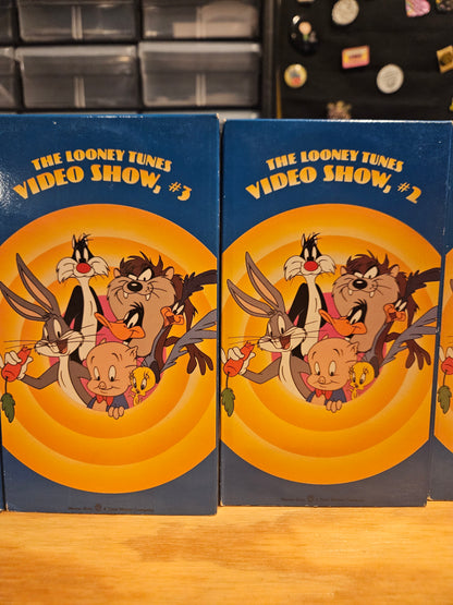 Looney Tunes - Warner Bros Golden Jubilee, Cartoon Cavalcade, The Looney Tunes Show VHS Lot