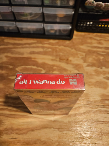 All I Wanna Do VHS (AKA Strike), Cult Classic, Previous Rental Video