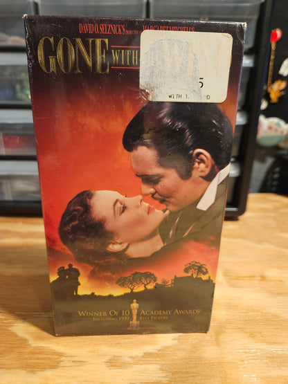 Gone With The Wind VHS SEALED, MGM, 2 Movie Set