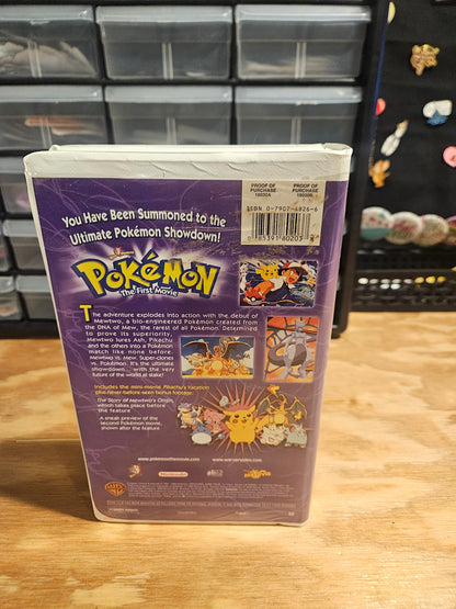 Pokémon The First Movie Mewtew vs Mew VHS