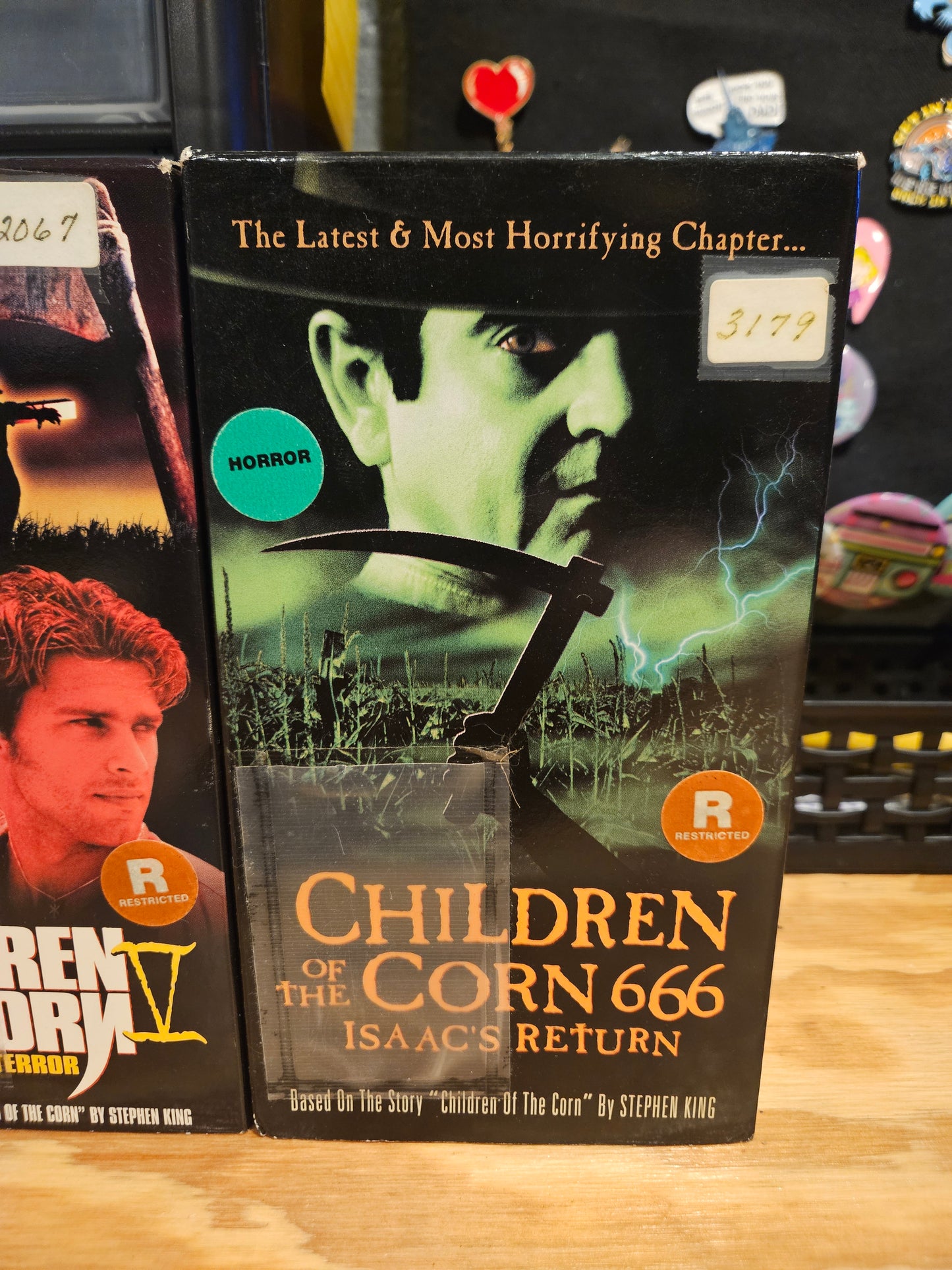 Children Of The Corn VHS Lot 1, 2, 3, 5, 666