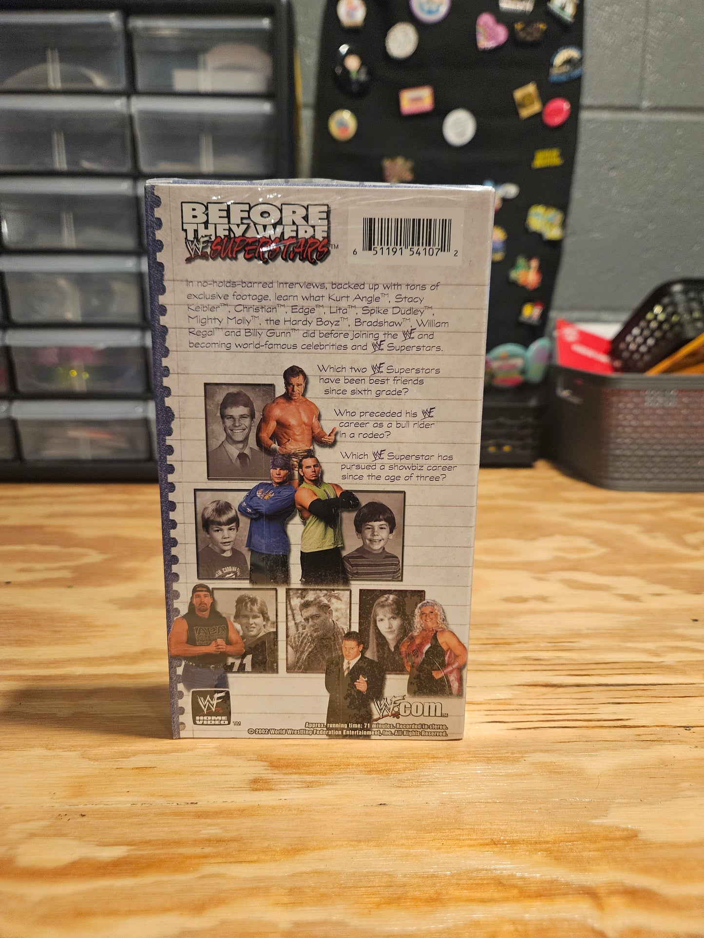 Before They Were WWF Superstars VHS. NEW SEALED TAPE. Wrestling, Sports