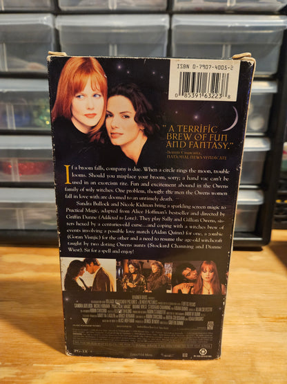 Practical Magic VHS, Sandra Bullock, Nicole Kidman, 90s Cult Classic