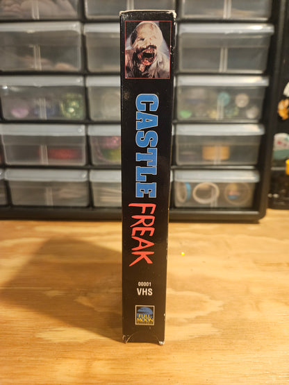 Castle Freak VHS, SCREENER/PROMO TAPE! Full Moon Entertainment. Rare Tape!