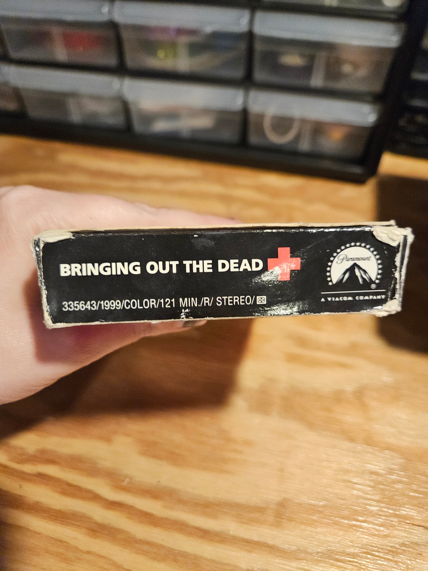 Bringing Out The Dead VHS, Nicolas Cage, Patricia Arquette