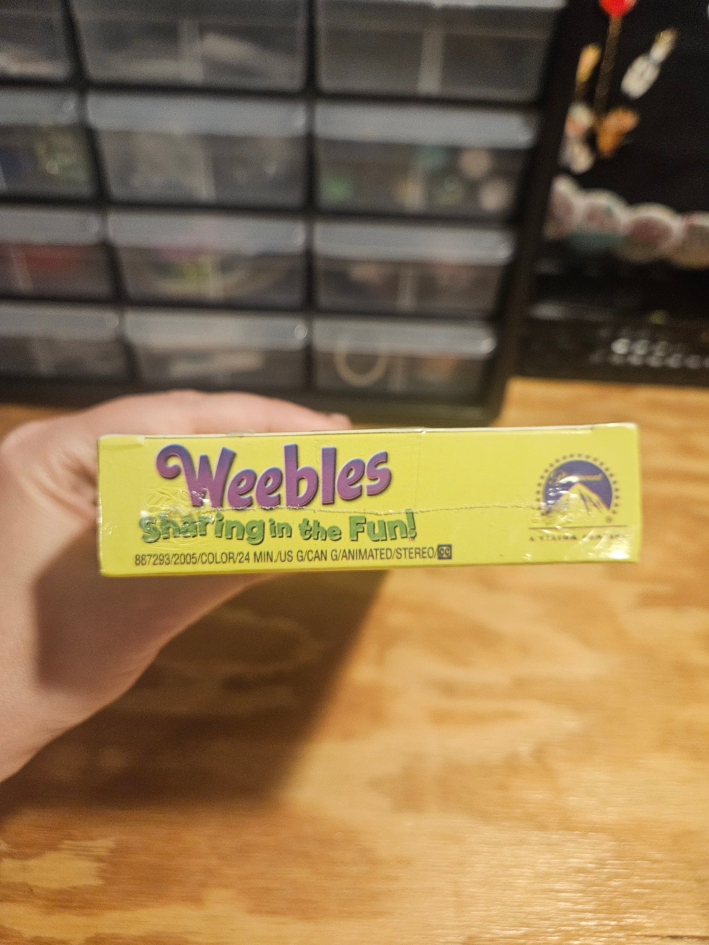 Weebles Sharing In The Fun, SEALED VHS