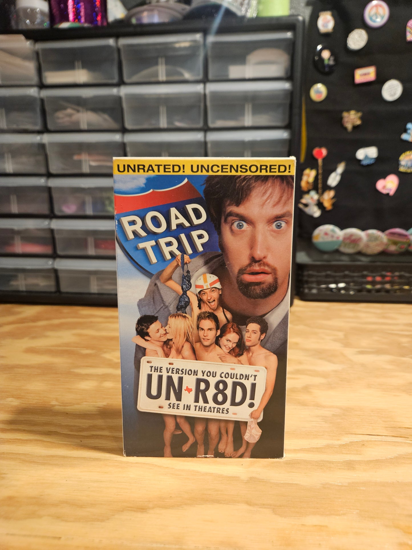 Road Trip VHS Unrated, Adult Comedy, Cult Classic. Previous Rental Video.