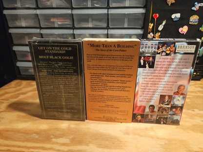 Molly Black Gold (SEALED), Play the Palace, and Lights Camera Branson