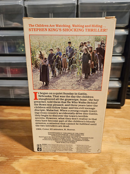 Children Of The Corn VHS 1984 Stephen King