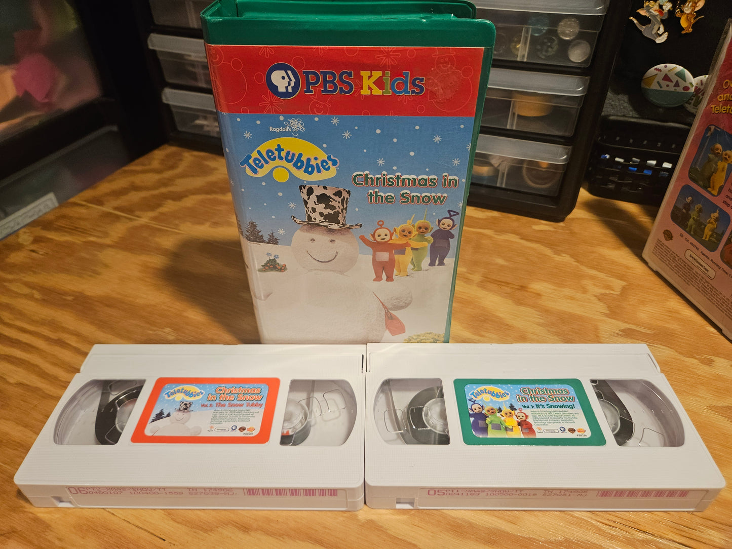 Teletubbies VHS & Plush Set