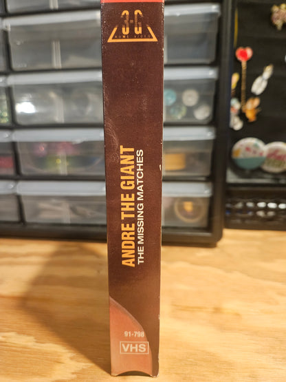 Andre The Giant The Missing Matches VHS, Wrestling