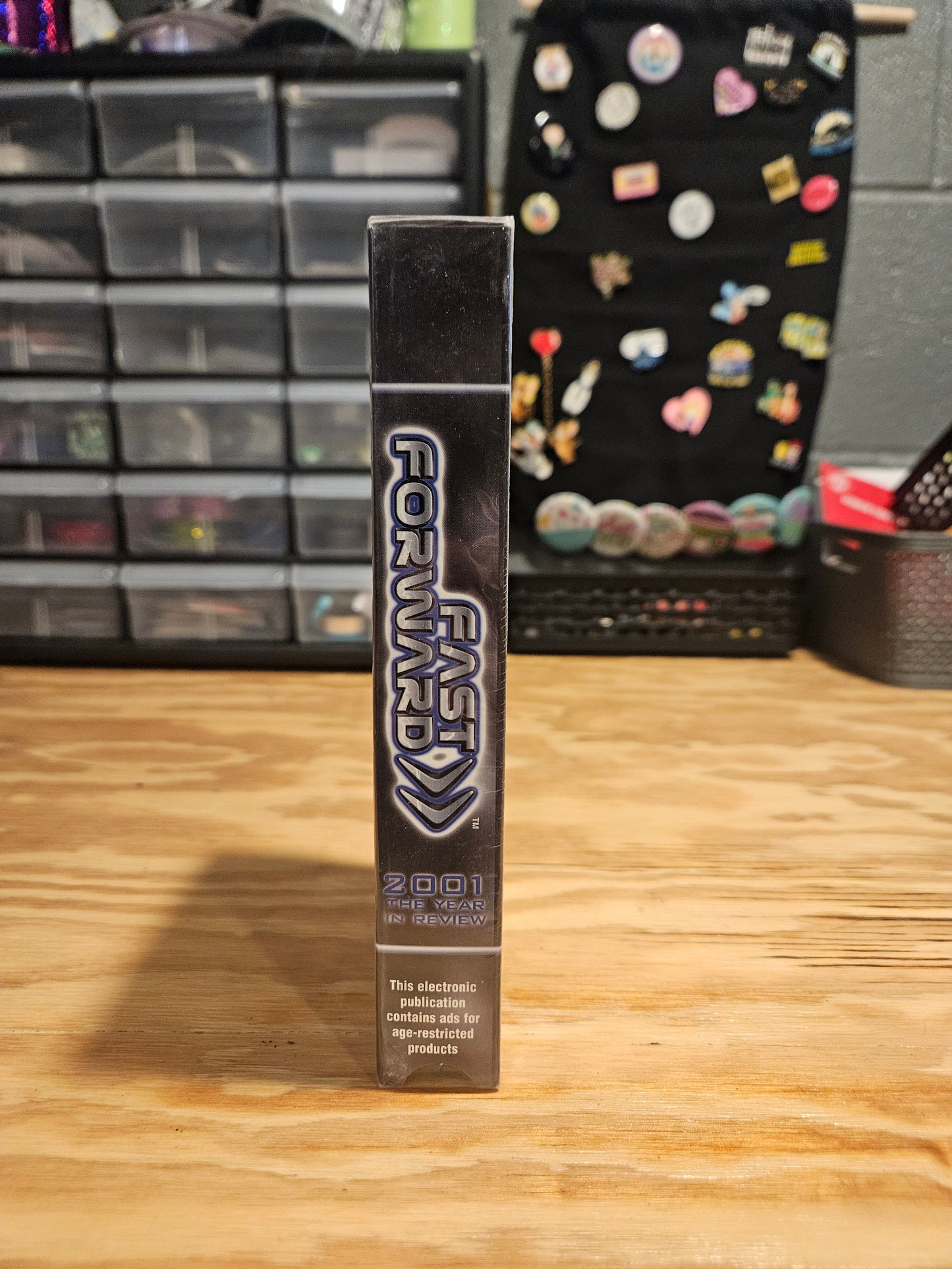 Fast Forward Nascar VHS 2001 Winston Cup Season. NEW SEALED TAPE