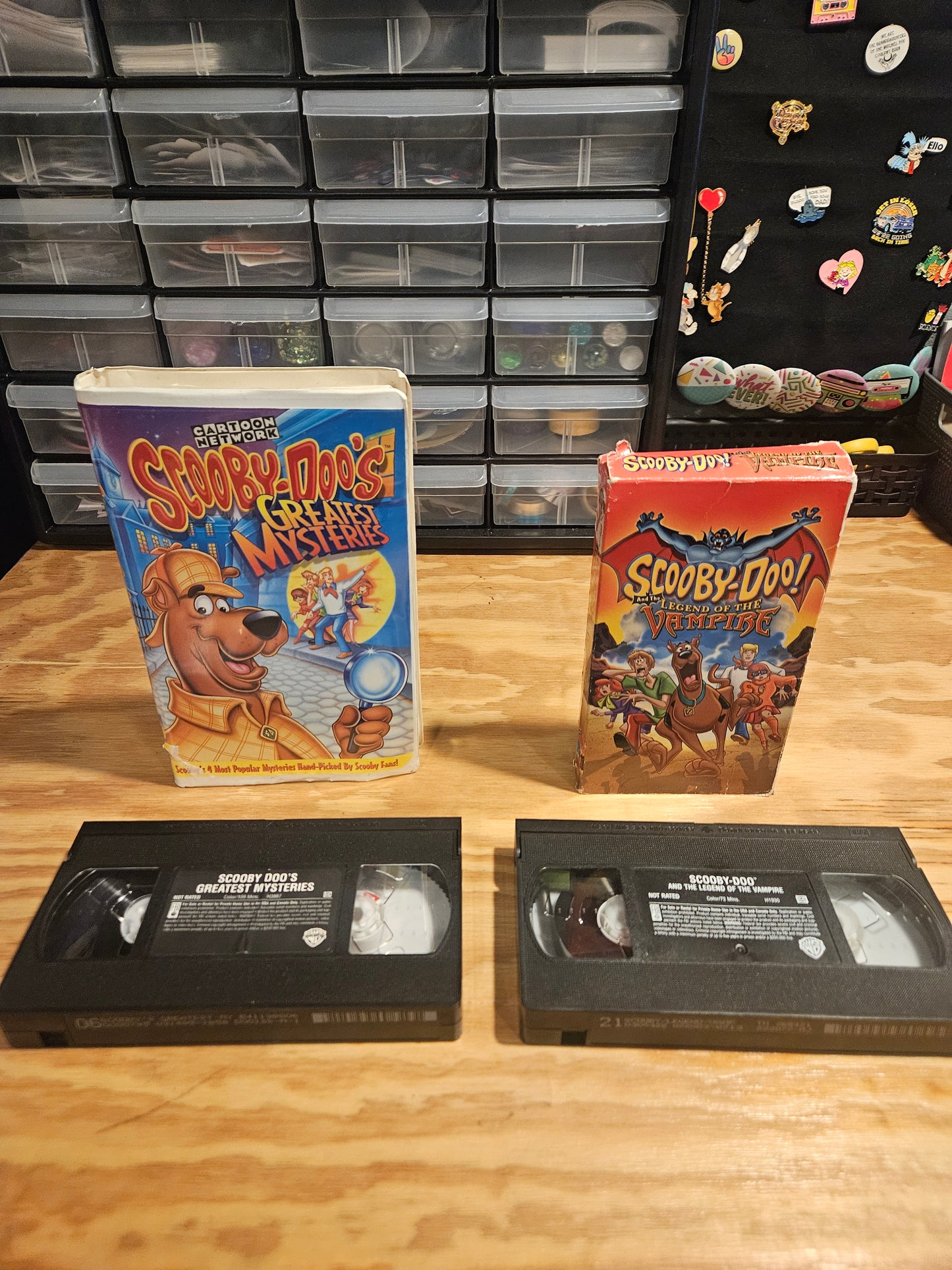 Scooby Doo VHS - Greatest Mysteries & Legend of the Vampire