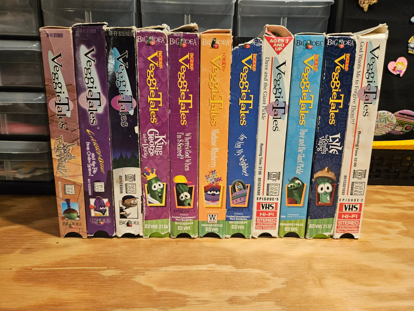 VeggieTales VHS Lot of 11