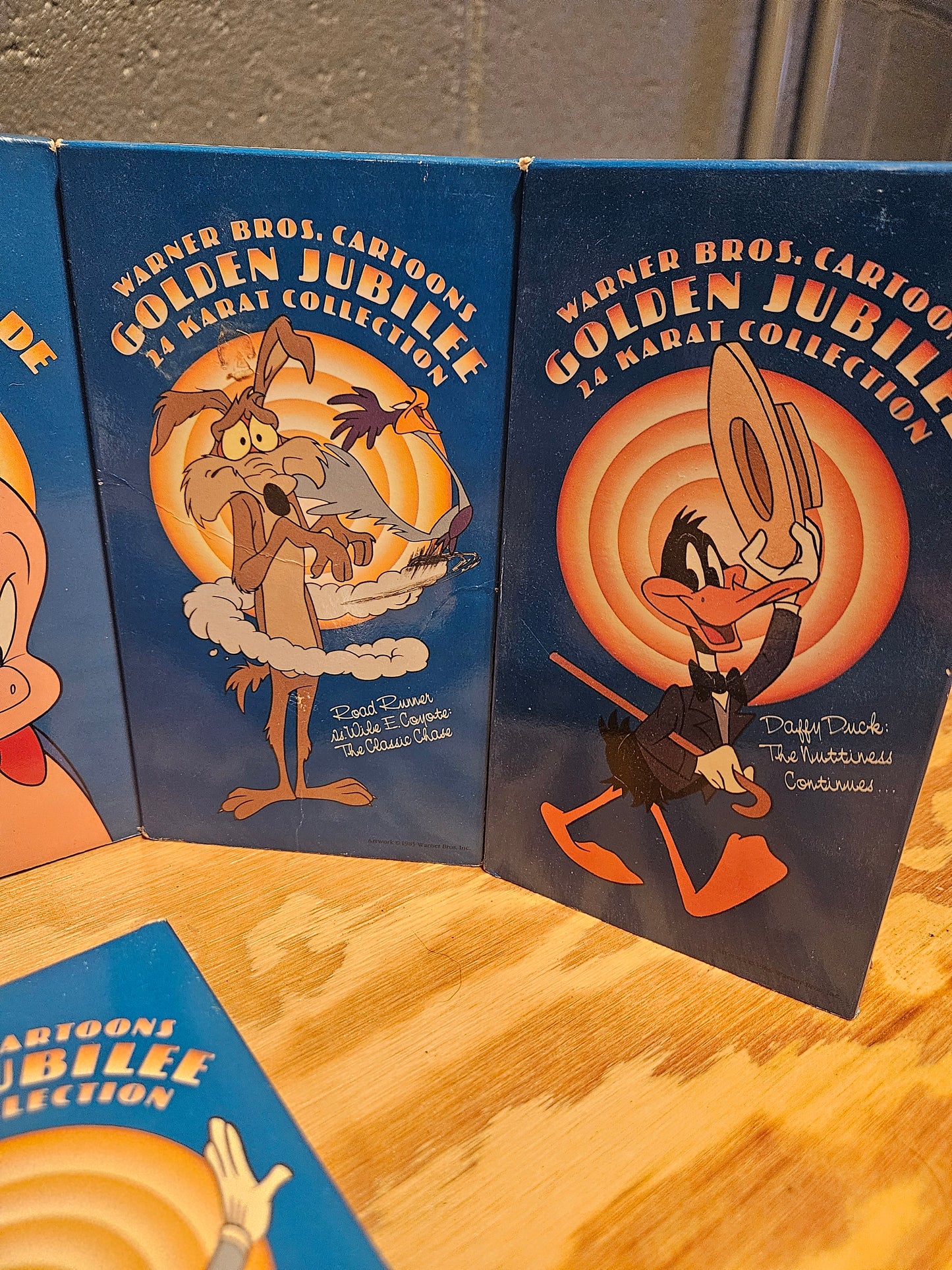 Looney Tunes - Warner Bros Golden Jubilee, Cartoon Cavalcade, The Looney Tunes Show VHS Lot