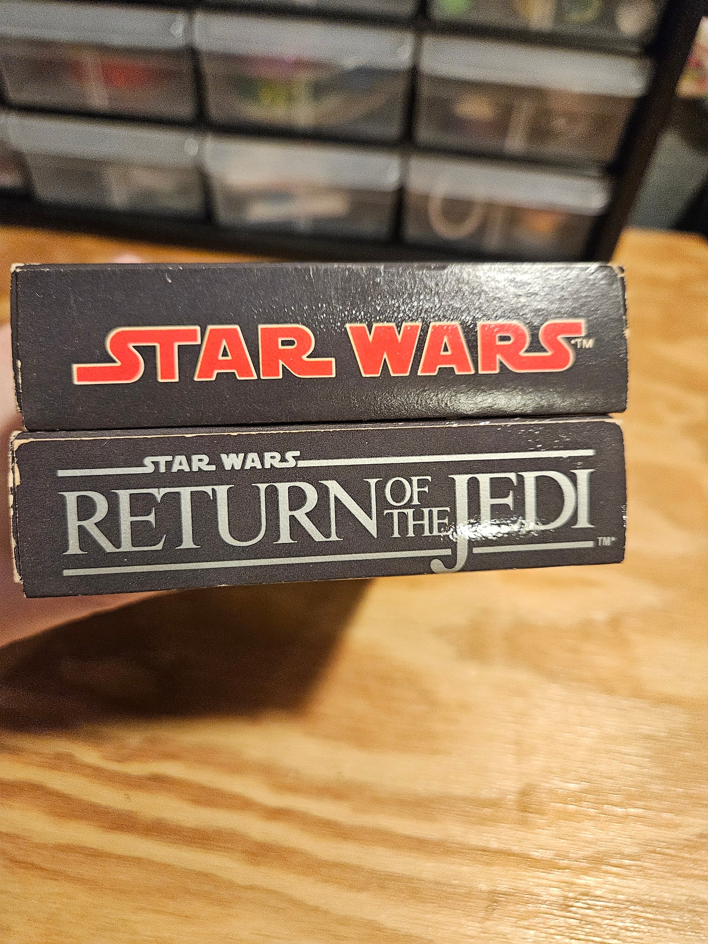Star Wars and Return of the Jedi VHS, CBS FOX, Red Label
