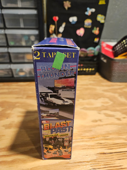 Blown Thunder and Blast from the Past Vol 1 VHS 2 Tape Set Drag Racing