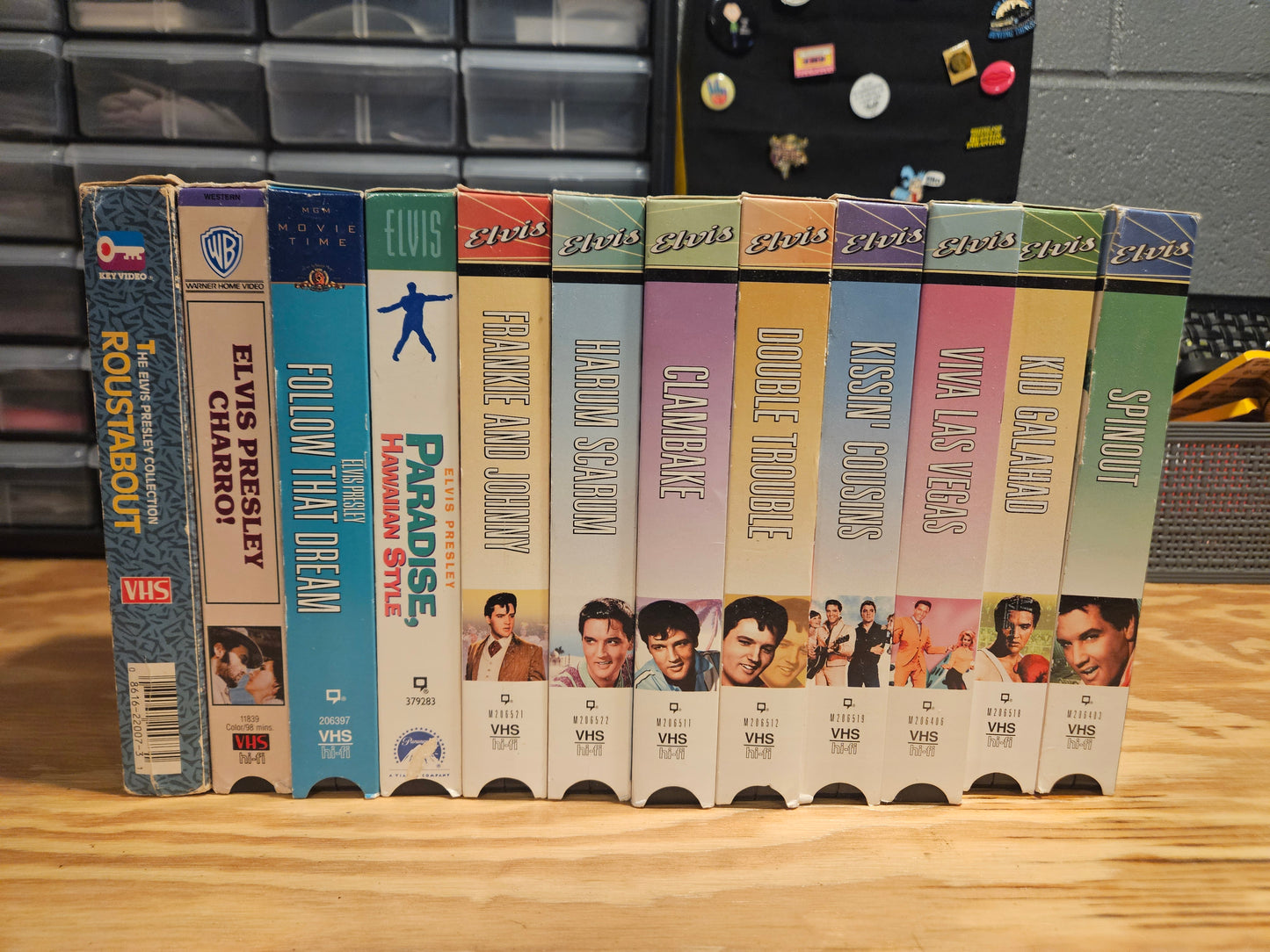 Elvis VHS Collection 12 Tapes