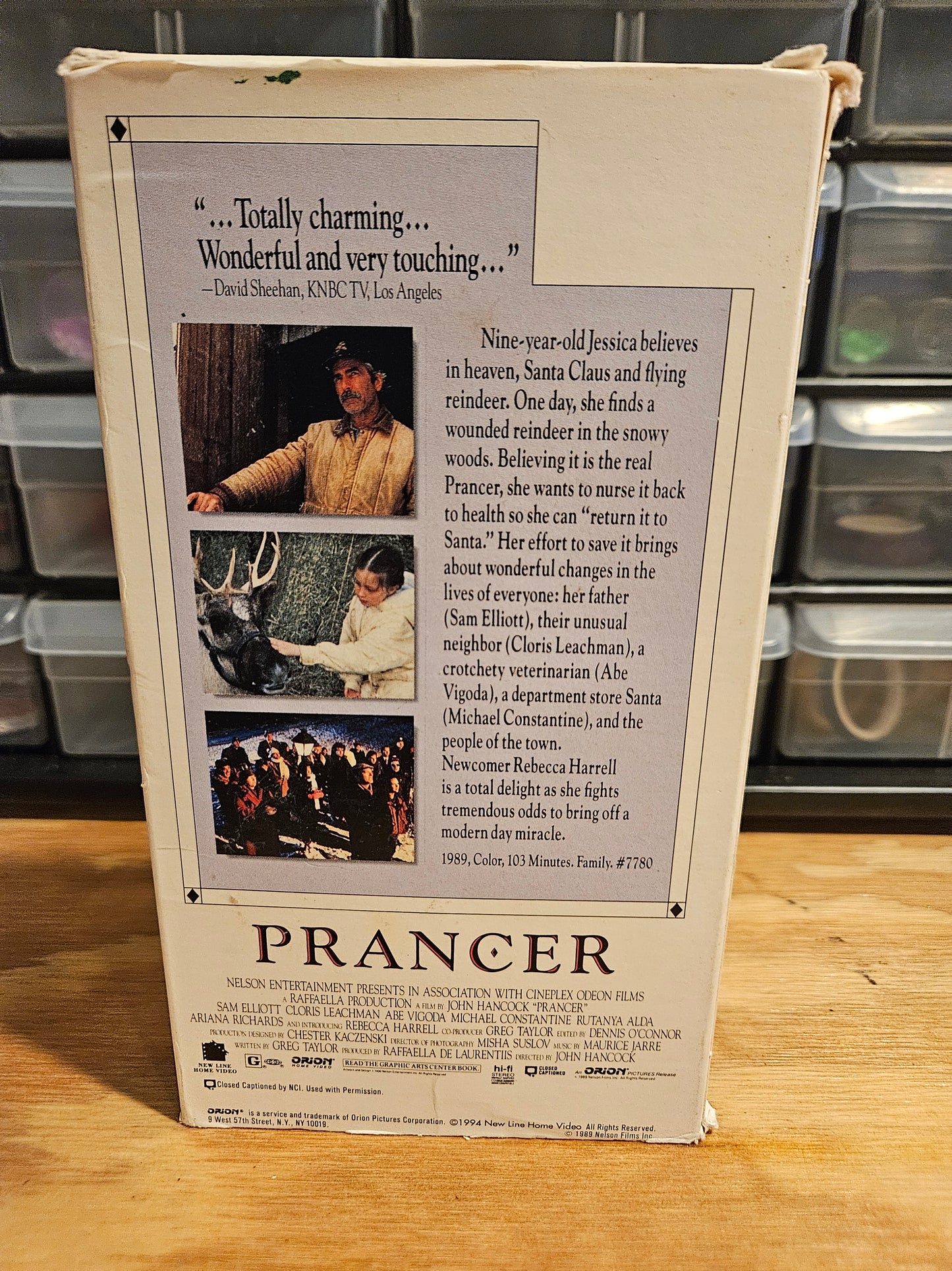 Prancer VHS Christmas Family Movie