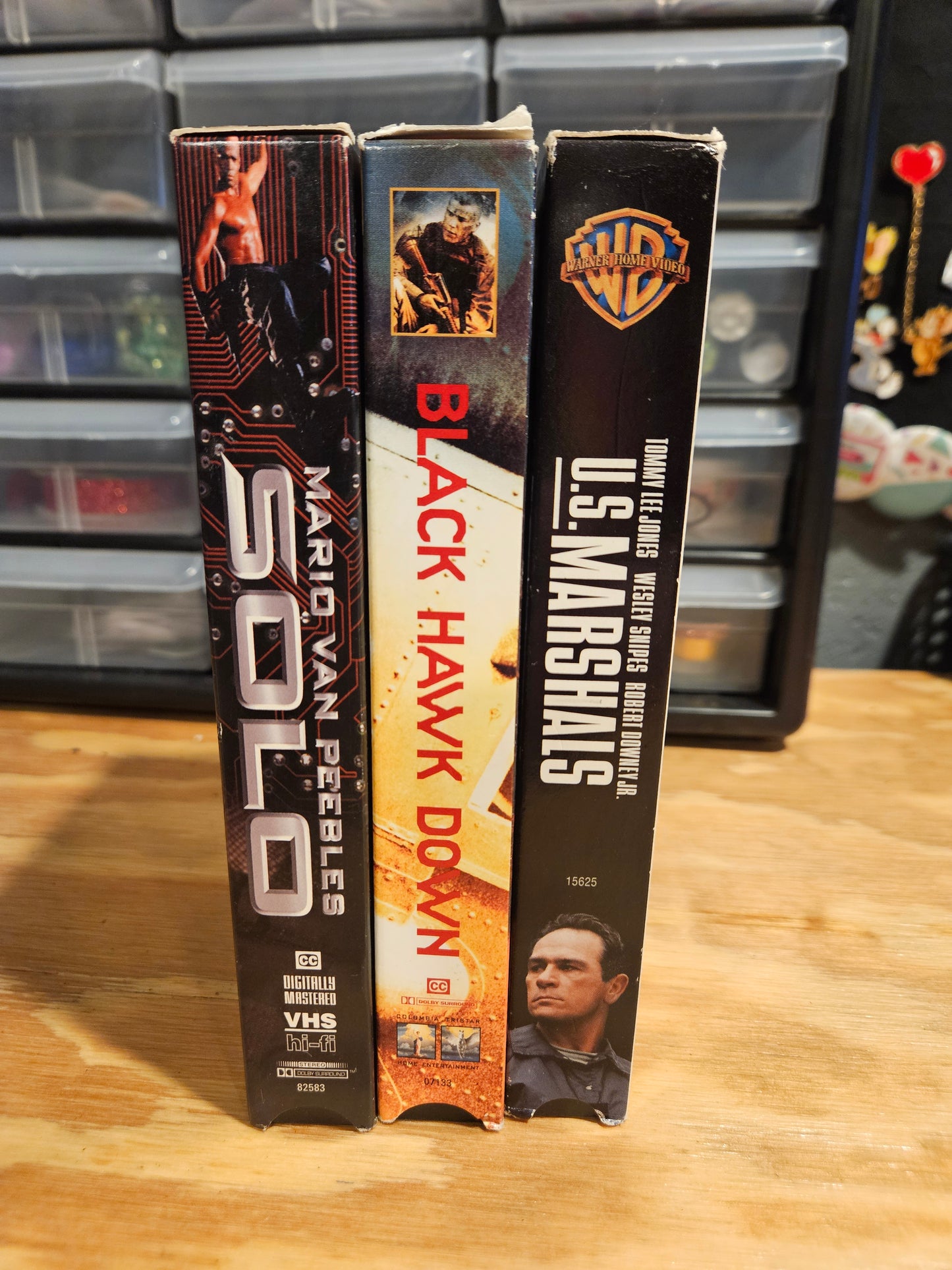 U.S. Marshals, Black Hawk Down, Solo VHS set, Military, War