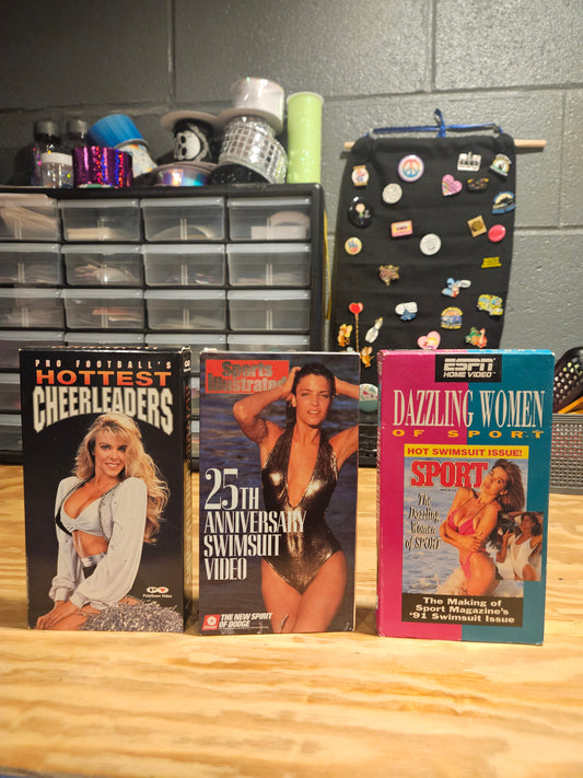 Pro Football Hottest Cheerleaders, HBO Sports Illustrated 25th Anniversary Swimsuit, ESPN Dazzling Women of Sport