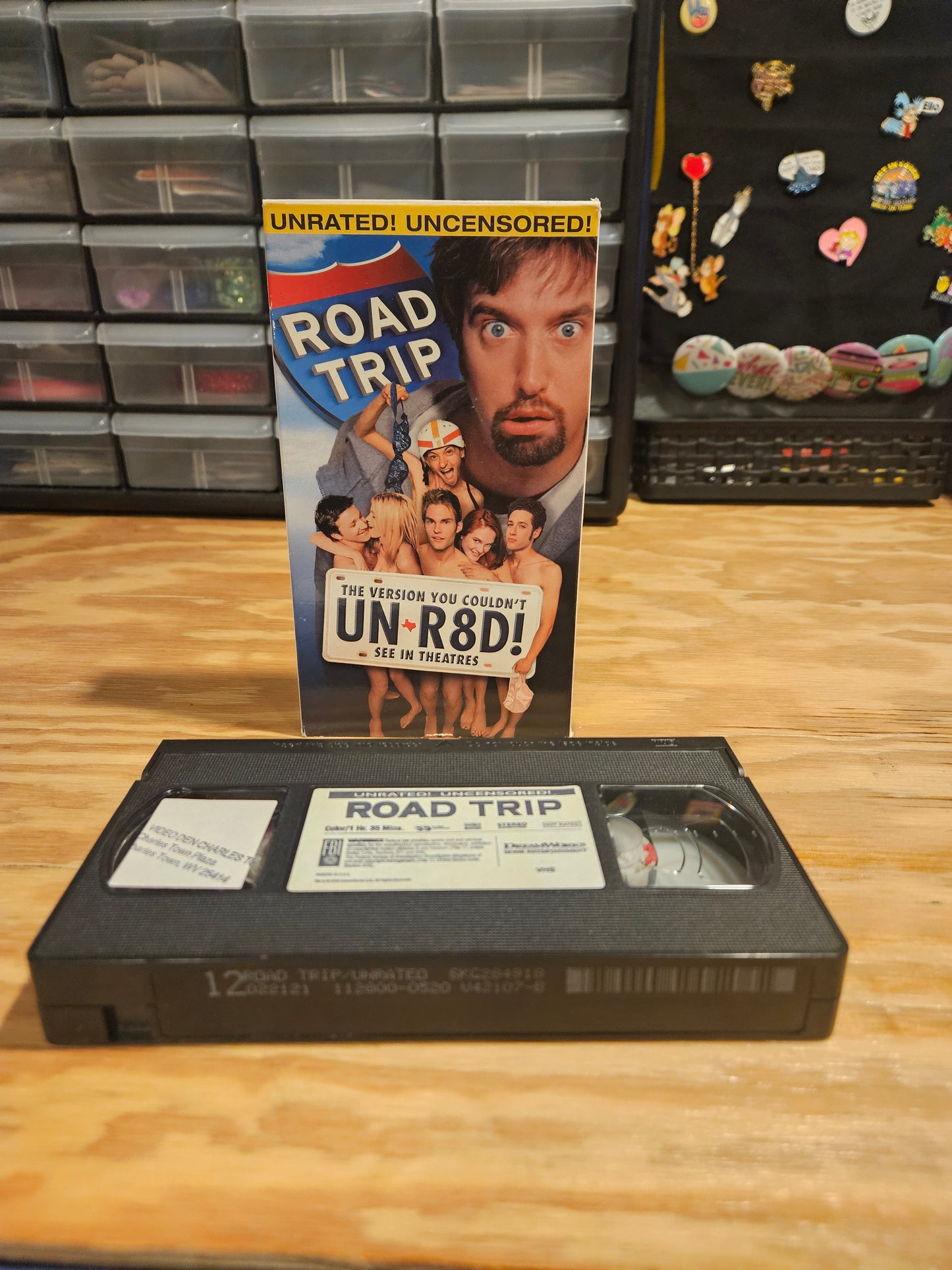 Road Trip VHS Unrated, Adult Comedy, Cult Classic. Previous Rental Video.