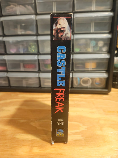 Castle Freak VHS, SCREENER/PROMO TAPE! Full Moon Entertainment. Rare Tape!