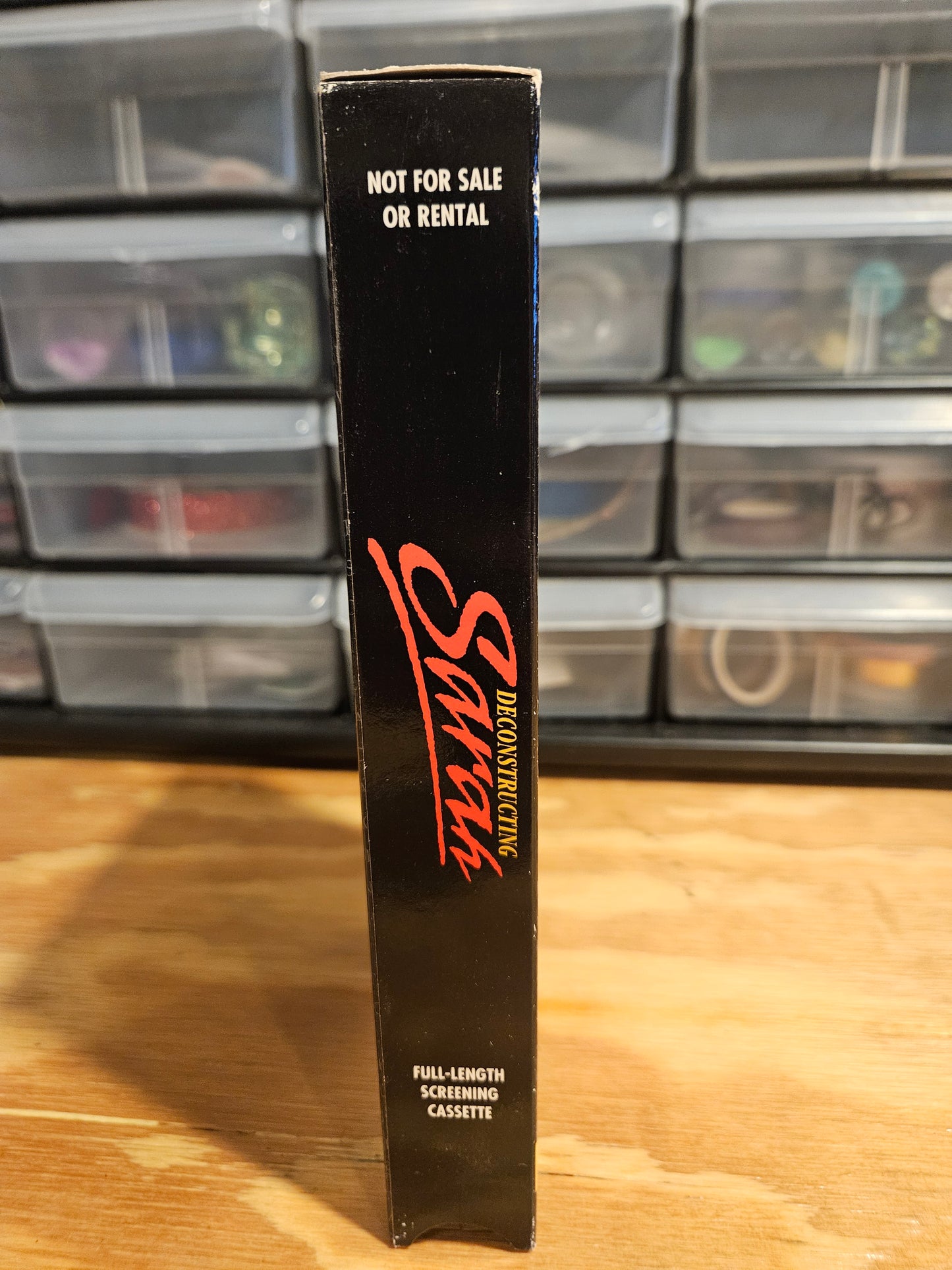 Deconstructing Sarah VHS SCREENER