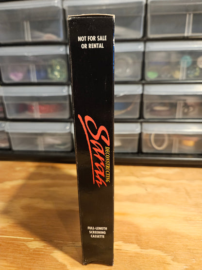 Deconstructing Sarah VHS SCREENER
