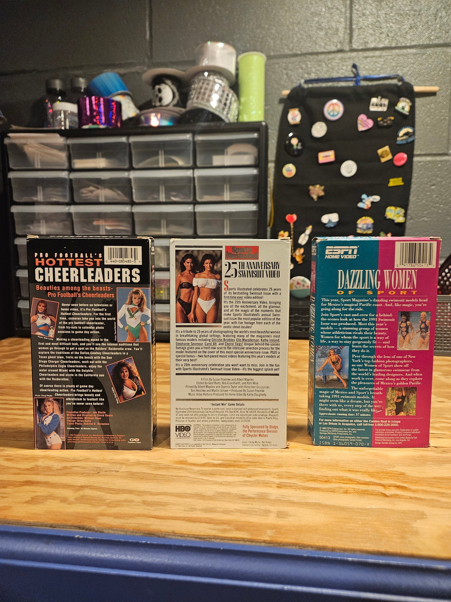 Pro Football Hottest Cheerleaders, HBO Sports Illustrated 25th Anniversary Swimsuit, ESPN Dazzling Women of Sport