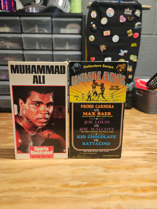 Sports Illustrated Muhammad Ali, Fantastic Fights of the Century Vol 2 VHS, Boxing