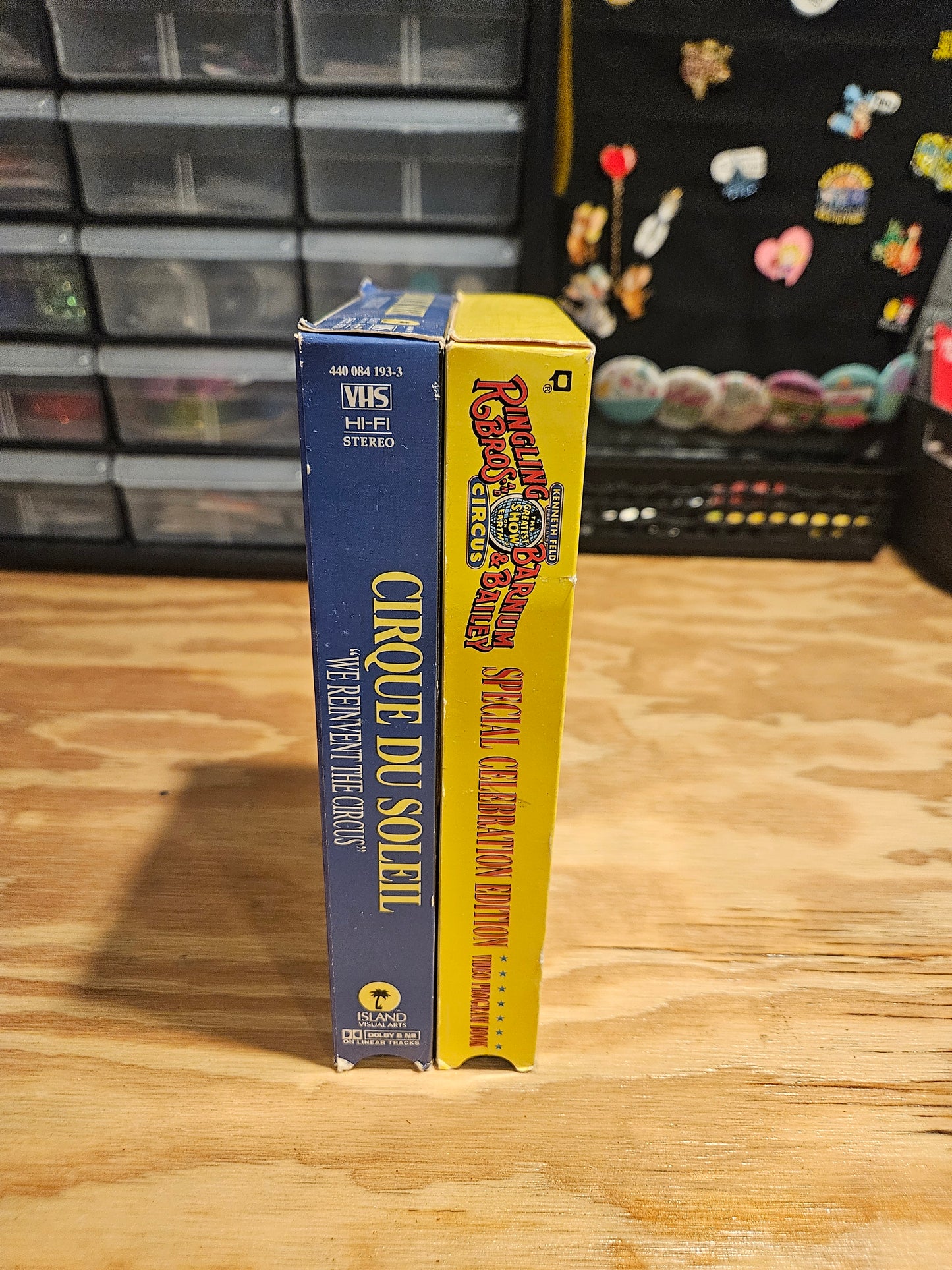 Cirque Du Soleil and Ringling Bros Barnum & Bailey Special Celebration Edition, Circus VHS