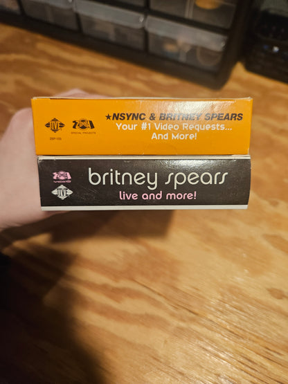 Britney Spears & Nsync VHS, Music Memorabilia