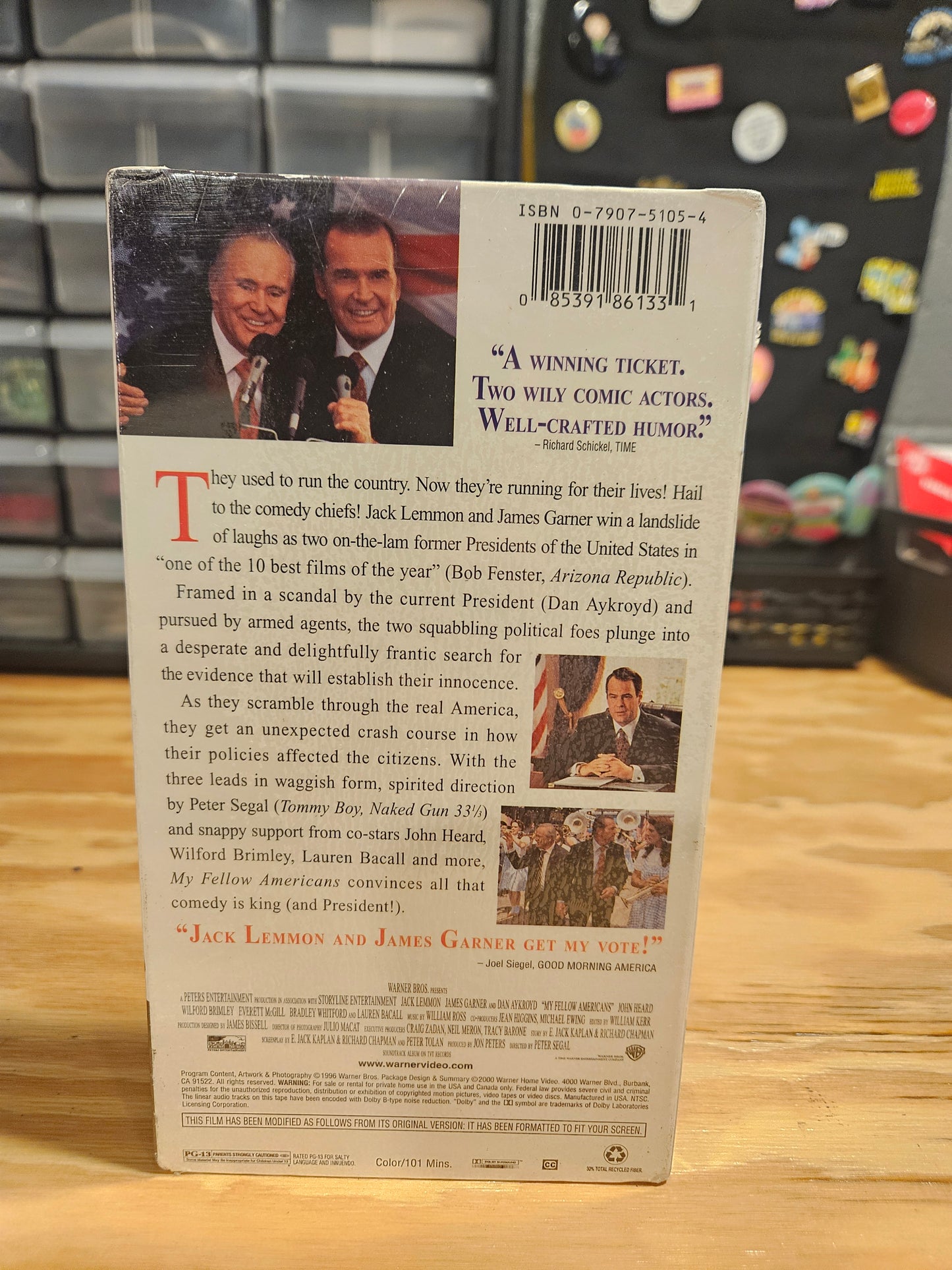 My Fellow Americans VHS SEALED
