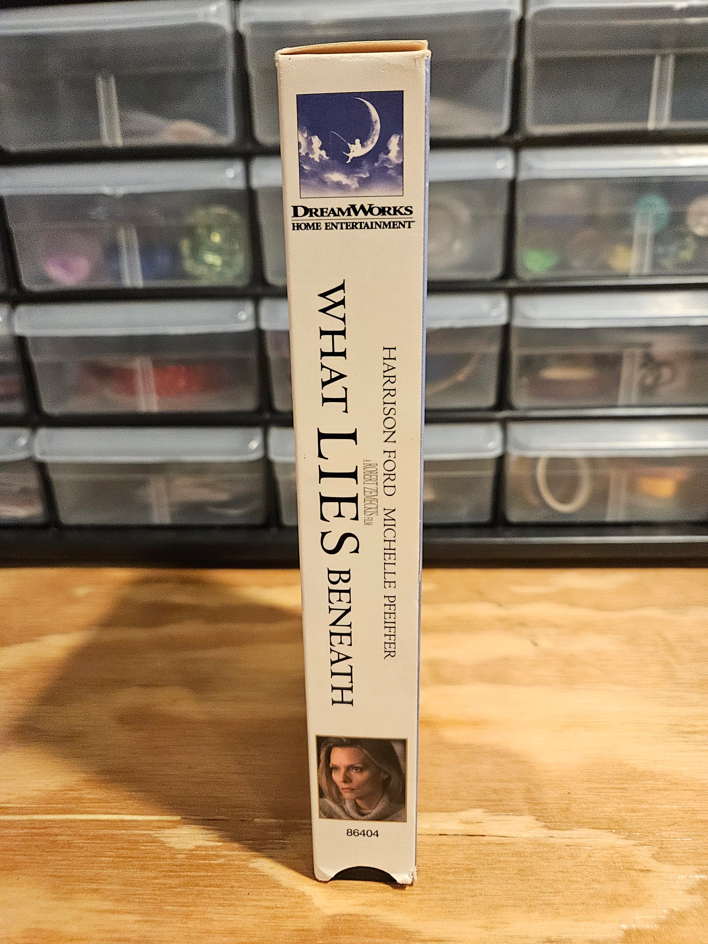 What Lies Beneath VHS, Horror/Thriller, Harrison Ford, Michelle Pfeiffer